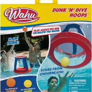 Wahu Dunk 'N' Dive Hoops New In Box